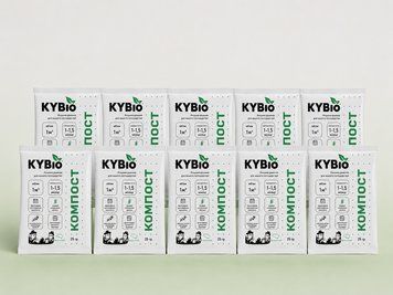 Біопрепарат для компосту, 25г/10 шт. KYBio kubio10c фото