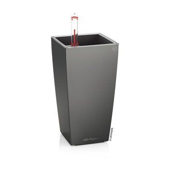 Вазон Lechuza Maxi Cubi антрацит 1.2 л 18053 Line фото