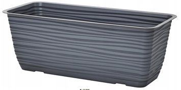 Горщик балконний FormPlastic Sahara-60 8,84 л антрацит Form-Plastic 3190-014 фото