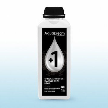 Средство повышения уровня pH plus 1 л. Aqua Dream 10605483 фото