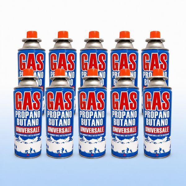 Балон газовий універсальний GAS 227г/400мл, 10 шт. gaz3 фото