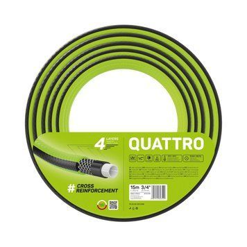 Поливальний шланг QUATTRO 3/4" 15 м Celfast 10-074 фото