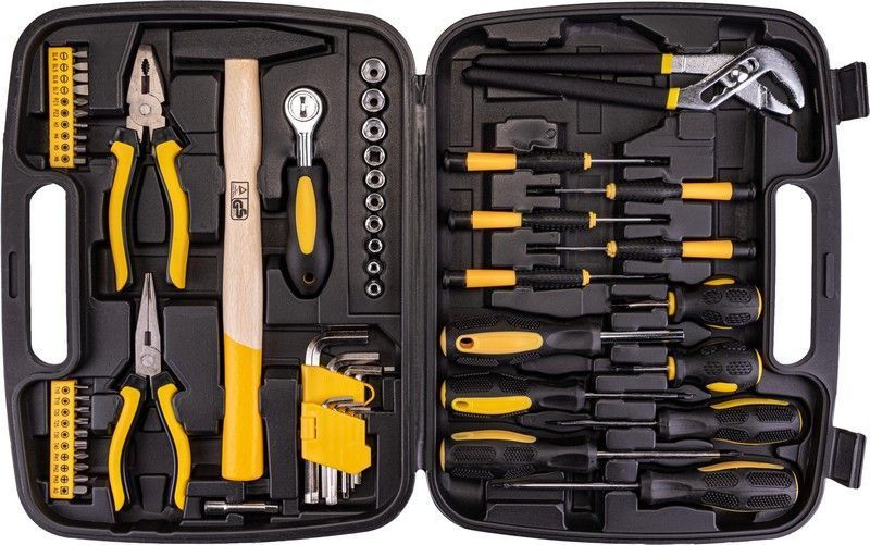 Набір інструменту MASTERTOOL "Мастер" 57 елементів 78-0357 78-0357 фото