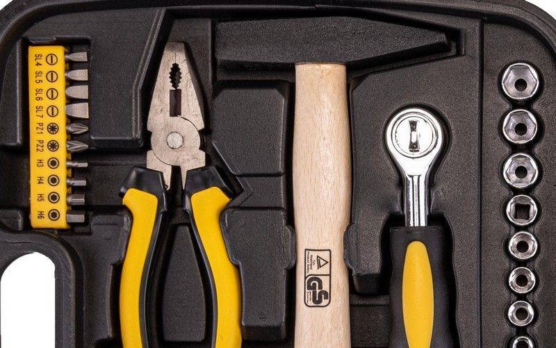 Набір інструменту MASTERTOOL "Мастер" 57 елементів 78-0357 78-0357 фото