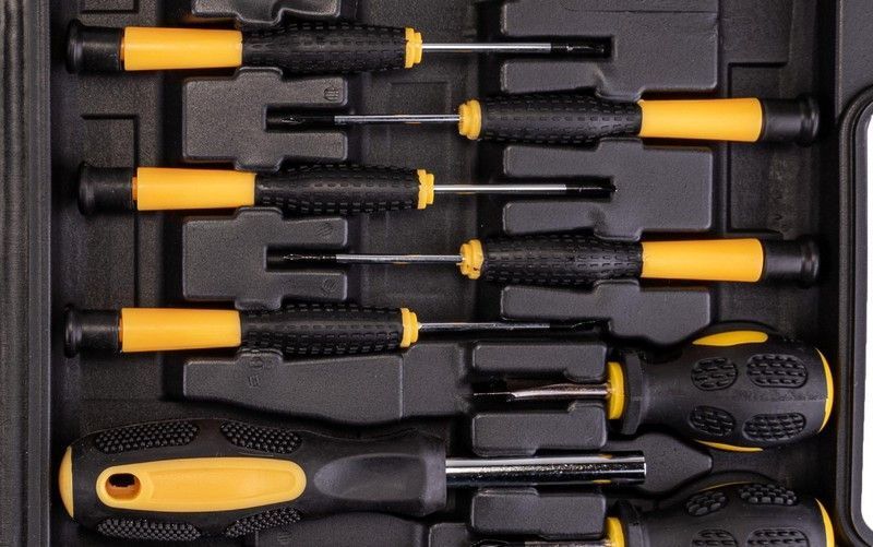 Набір інструменту MASTERTOOL "Мастер" 57 елементів 78-0357 78-0357 фото