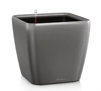 Вазон Lechuzа Quadro Premium LS 50 антрацит 53 л 16283 Line фото