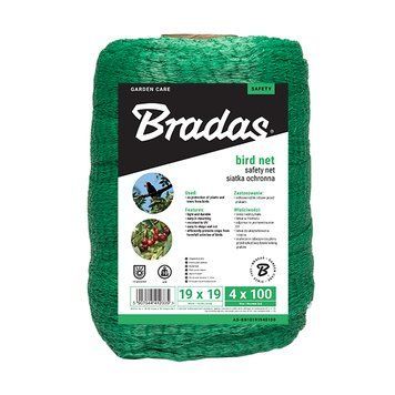 Сітка захисна, BIRD NET, 10 г/м&sup2;, 4х100м Bradas AS-BN10191940100 фото