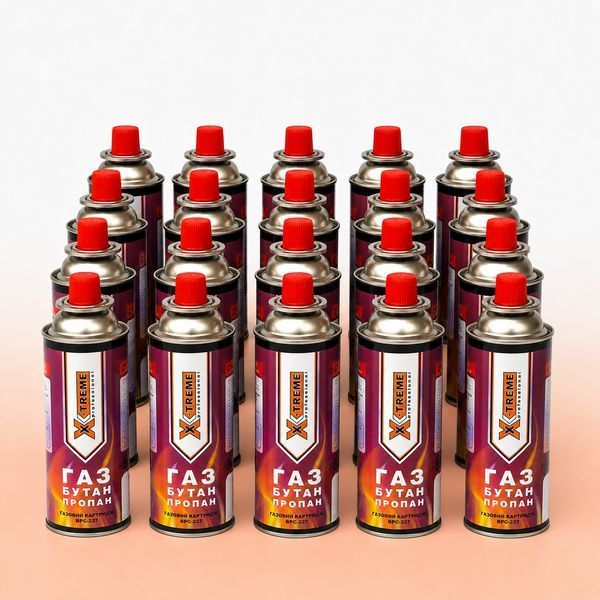 Балон газовий універсальний 20 шт. X-Treme 227 грам X-Treme20 фото
